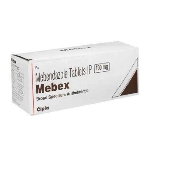 Mebendazole(Mebex) is an effective and widely used medication for treating various types of worm infections such as pinworm,