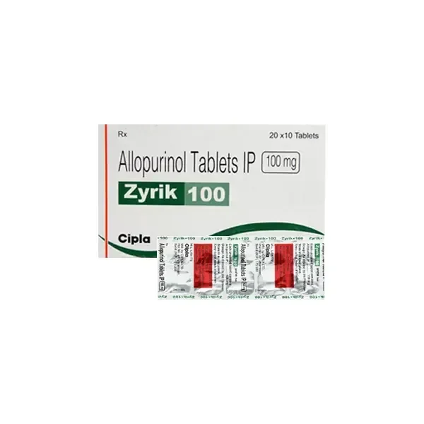 Allopurinol 150mg (Zyrik) is a medicine used to treat and prevent gout. | RX Supply