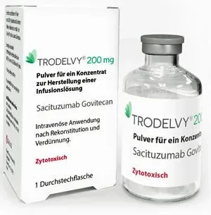 Trodelvy 180 mg Injection (Sacituzumab govitecan-hziy) injection is a Trop-2-directed ADC | RX Supply