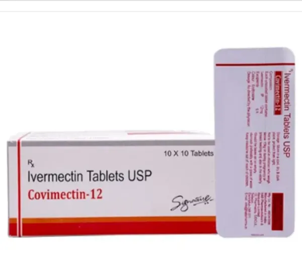 Covimectin 12 Tablet is an antiparasitic medication.