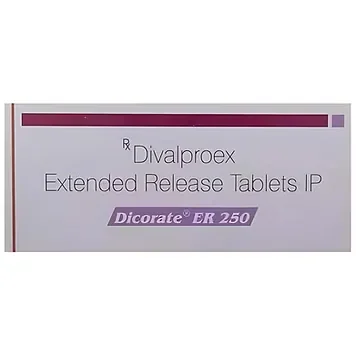 Dicorate ER 250 Tablet is a medicine used to treat epilepsy