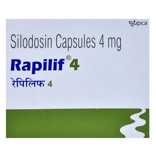 Rapilif 4mg Capsule (Silodosin) is an alpha-adrenergic antagonist that is used in the treatment-RX Supply