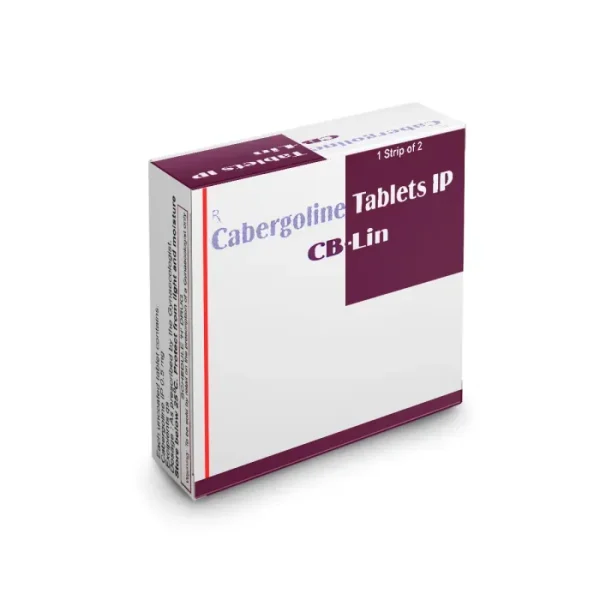 CB-Lin (Cabergoline)is used for the treatment of a high level of prolactin | RX Supply
