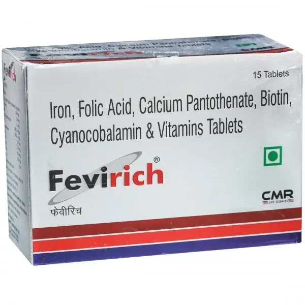 Fevirich-LP Tablet is a vitamin supplement that supports bodily functions