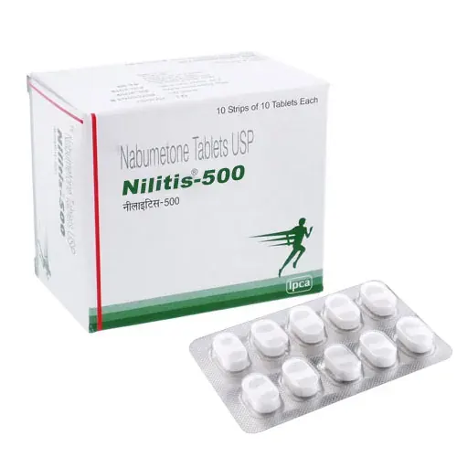 Nilitis 500 mg (Nabumetone) is an effective medication for relieving pain and reducing inflammation