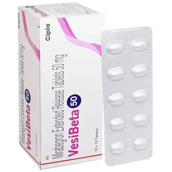 VESIBETA ER (MIRABEGRON) is an extended-release prescription medication that helps to treat overactive bladder.