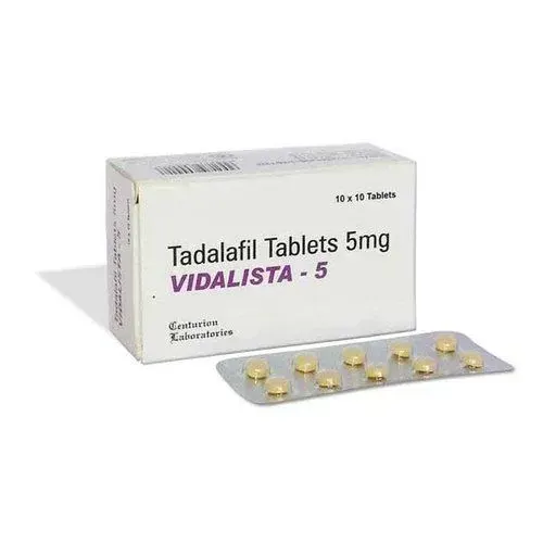 Vidalista 5mg (Tadalafil) is also Known as Tadalafil and is widely used to treat Erectile-RX Supply