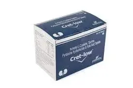 Cret-Low Tablet is a formulation with antioxidant properties that neutralise free radicals and reduce oxidative stress.