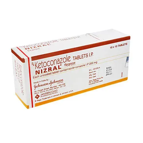 NIZRAL 200 MG (KETOCONAZOLE) is an antifungal medication, used to treat a variety of fungal infections in the body.