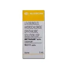Betagan Eye Drops is used to treat elevated intraocular pressure (high pressure inside the eye)-RX Supply