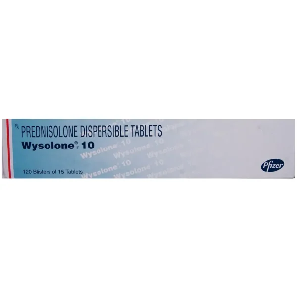 Wysolone 10 mg (Prednisolone) is a steroid. It is used to treat a wide variety of medical | RX Supply