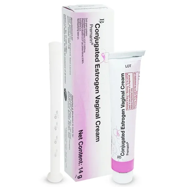 PREMARIN VAGINAL CREAM 14 GM (CONJUGATED ESTROGEN) is a topical hormone