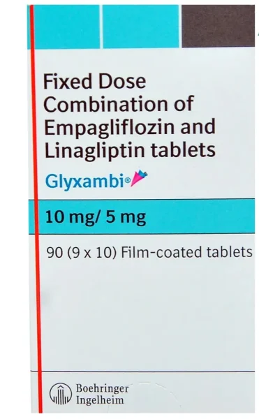 Glyxambi Tablet (Empagliflozin/Linagliptin) is a combination medicine that helps control-RX Supply