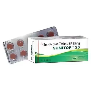 Sumatriptan 25 Tablet is used in the treatment of migraines. / RX Supply