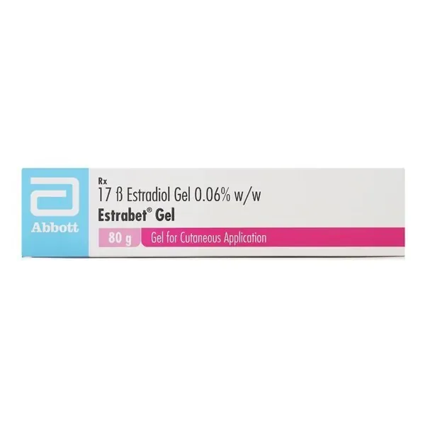 ESTRABET GEL (ESTRADIOL) is a topical hormone replacement therapy for menopausal women.