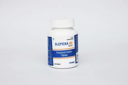 Slepicka 65 mg (Potassium Iodide) is a health supplement that contains 65 mg of potassium iodide | RX Supply