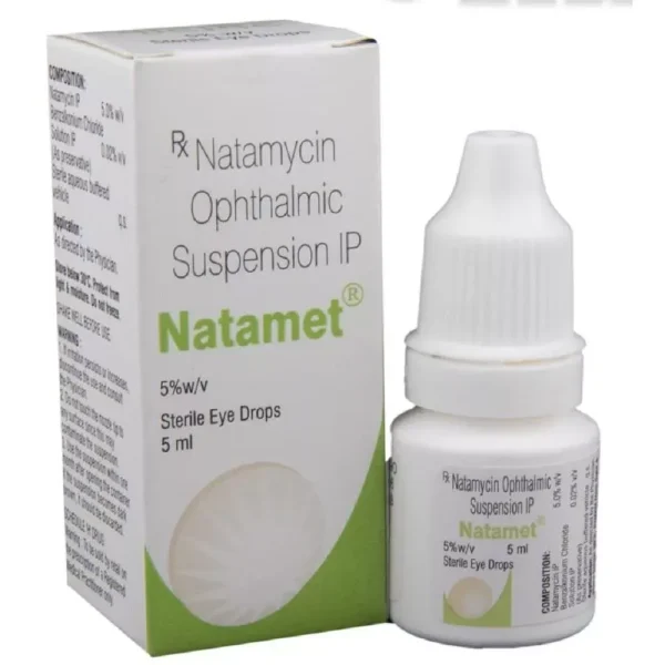 NATAMET EYE DROP (NATAMYCIN) is an effective treatment for bacterial eye infections