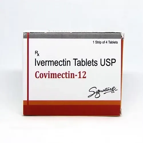 Covimectin Tablet 12mg (Ivermectin) is an antiparasitic medication