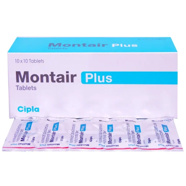 Montair Plus (Montelukast / Bambuterol) is used in the treatment of asthma | RX Supply