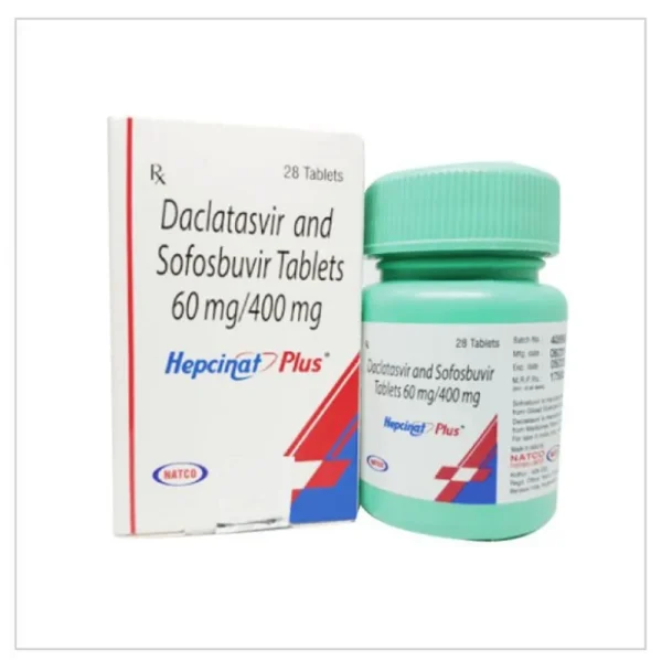 Hepcinat Plus 400 mg/60 mg (Sofosbuvir/Daclatasvir) is a combination medicine used | RX Supply