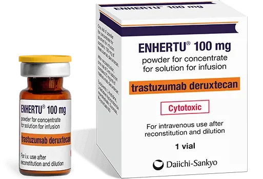 Enhertu 100 mg Injection is used to treat HER2-positive metastatic breast cancer and gastric cancer | RX Supply