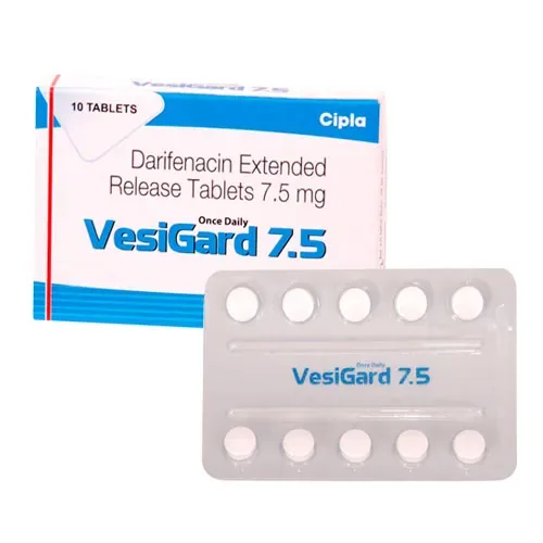 VESIGARD (DARIFENACIN)  is an over-the-counter medication used to treat an overactive bladder