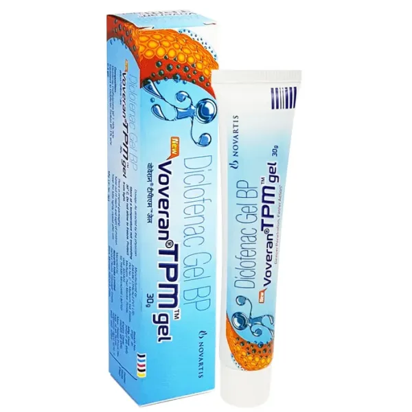 Voveran TPM Gel 30g (Diclofenac) is an effective topical gel that can help relieve joint and muscle pain.