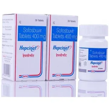 Hepcinat 400 mg (Sofosbuvir) is an antiviral medication. It is used along with other medications | RX Supply