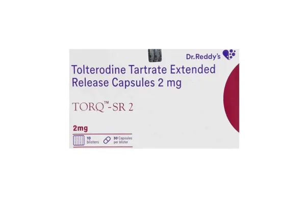 Torq SR Capsule (Tolterodine) is used in the treatment of overactive bladder-RX Supply