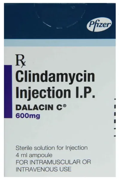 Dalacin C 600mg Injection (Clindamycin) is a combination medicine that is used to treat | RX Supply