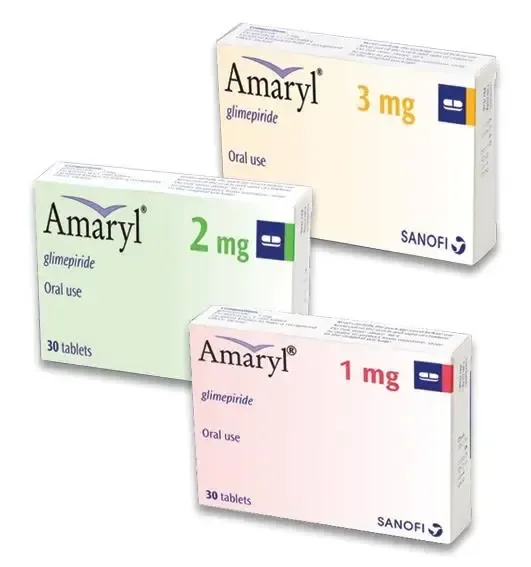 Amaryl (Glimepiride) belongs to a group of medicines called sulfonylureas and is used-RX Supply