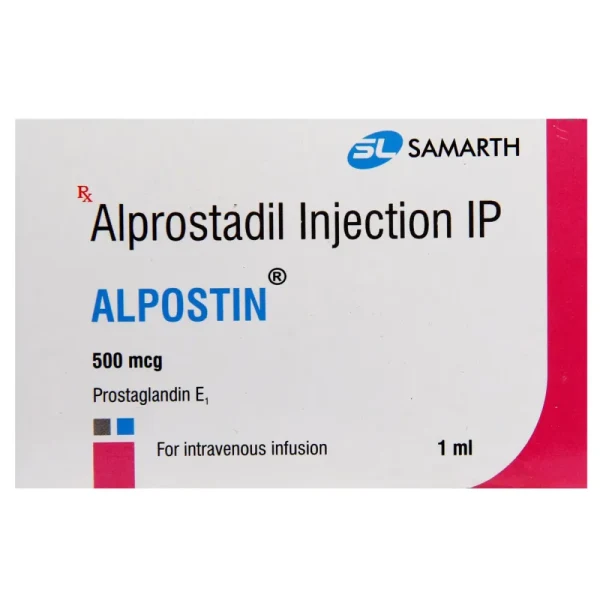 Alpostin Injection (Alprostadil) is used to treat patent ductus arteriosus (PDA), a heart defect-RX Supply