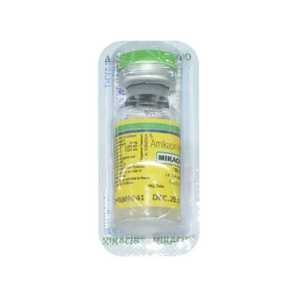 Mikacin injection 100mg (Amikacin) is an antibiotic used to prevent or treat various | RX Supply