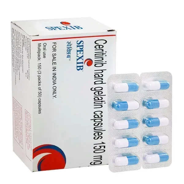 SPEXIB (Ceritinib) is an FDA-approved oral medication used to treat advanced non-small cell lung cancer (NSCLC)