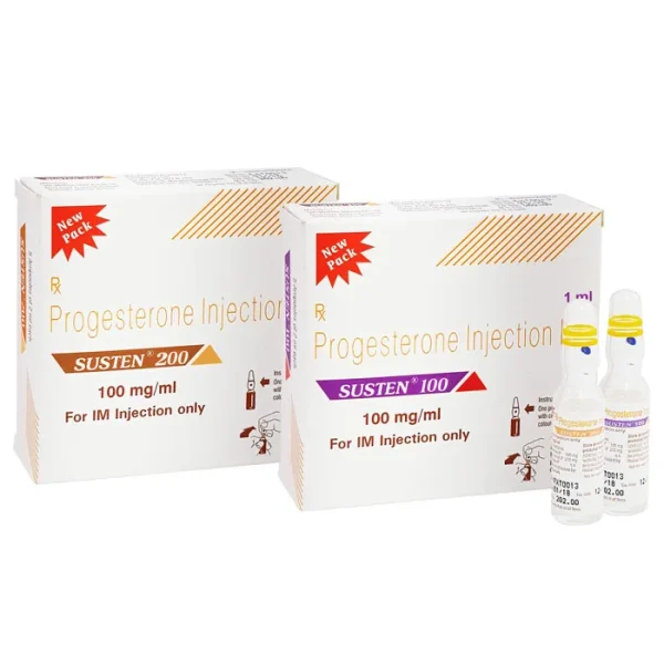 SUSTEN INJECTION (PROGESTERONE)  is used to restore menstrual cycles in women whose periods have stopped.