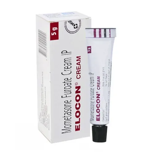 ELOCON CREAM is a topical steroid used to treat inflammation and itching caused by certain skin conditions.