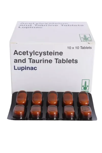 Lupinac (Taurine & Acetylcysteine) Tablet is a combination medicine used in the treatment-RX Supply