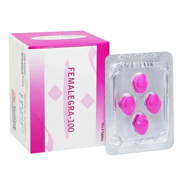 FEMALEGRA 100MG (FEMALE VIAGRA)(SILDENAFIL CITRATE)