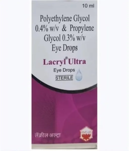 Lacryl Ultra Eye Drop (Polyethylene Glycol/Propylene Glycol) is a prescription medicine used-RX Supply