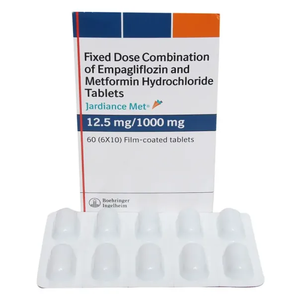Jardiance Met Tablet (Empagliflozin/Metformin) is a combination medicine that helps-RX Supply