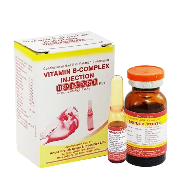 BEPLEX FORTE PLUS 11 ML INJECTION is a must-have vitamin B-complex supplement