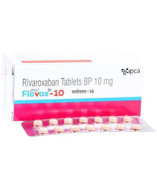 Flovas Tablet (Rivaroxaban) is a medicine known as an anticoagulant or blood thinner. -RX Supply