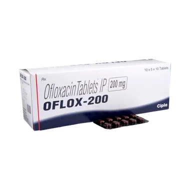 Oflox 200 Mg (Ofloxacin) is an antibiotic that helps treat bacterial infections | RX Supply
