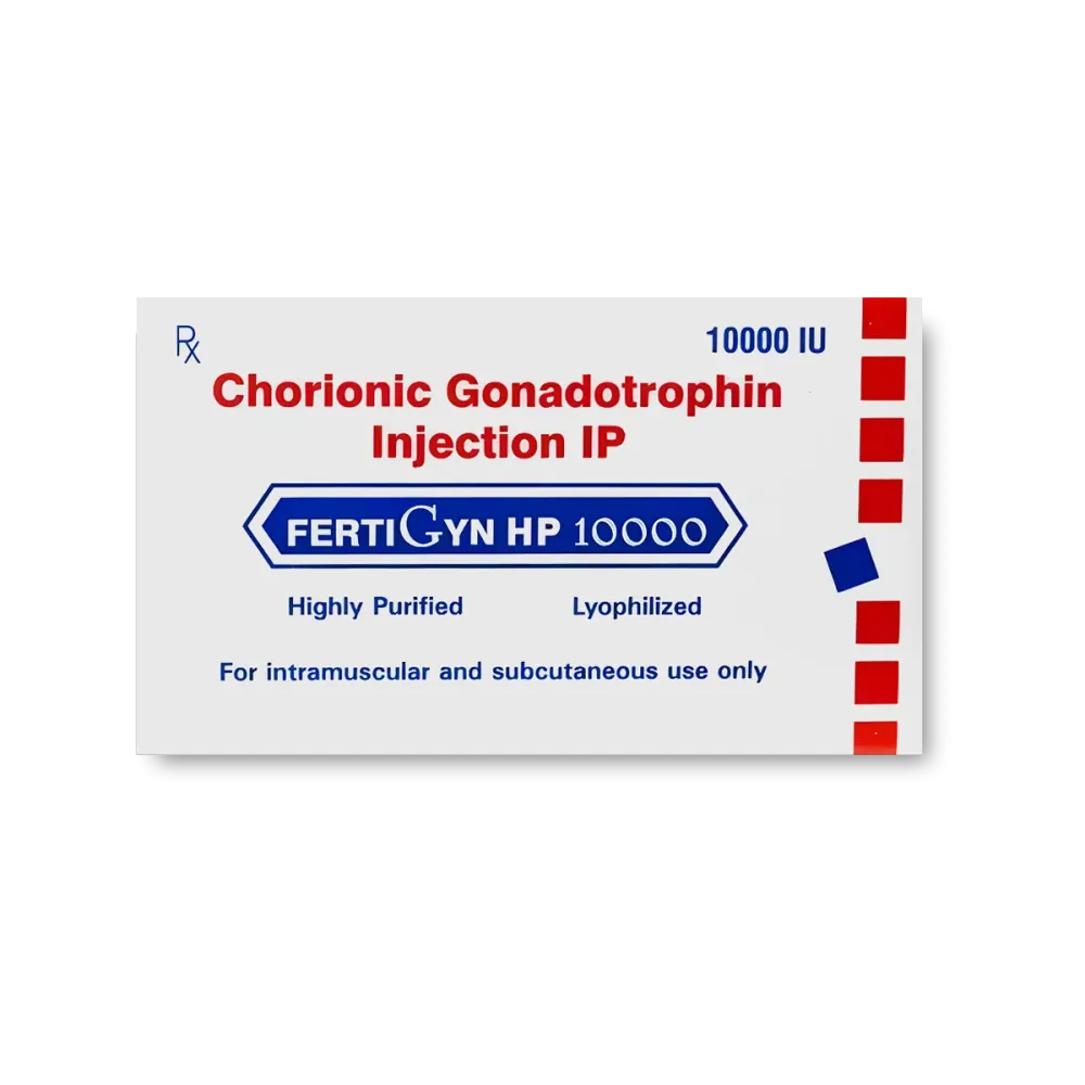 Fertigyn 10000 iu (HCG 10000iu) is used in the treatment of infertility in women | RX Supply