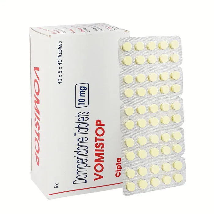 VOMISTOP (DOMPERIDONE) is an effective antiemetic medication used to treat nausea and vomiting.