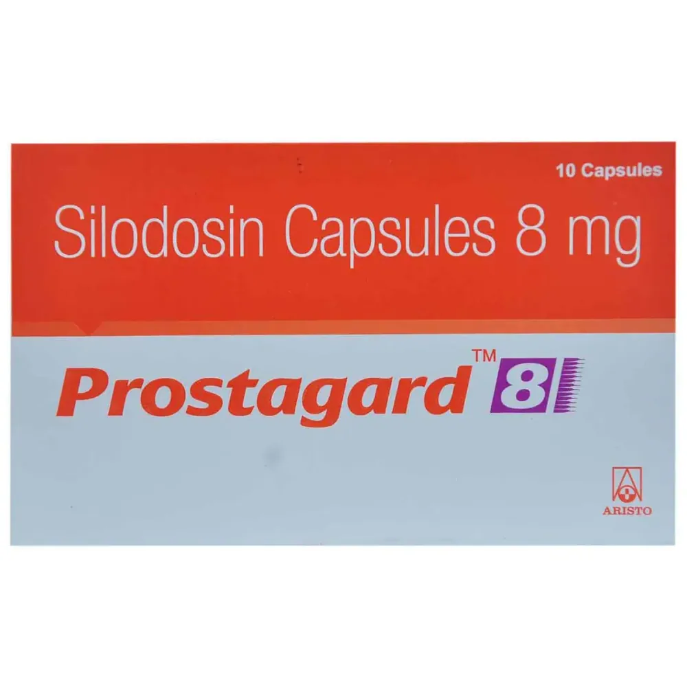 Prostagard 8 Capsule (Silodosin 8 mg) is an alpha-adrenergic antagonist that is used-RX Supply