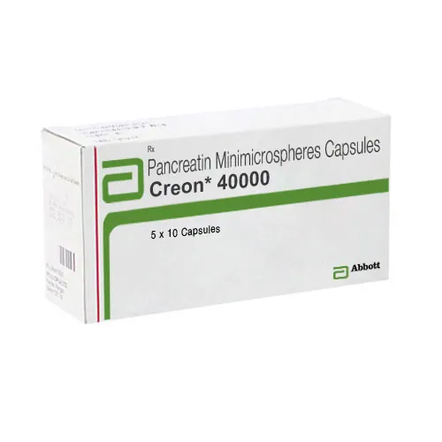CREON (PANCREATIN) is a digestive enzyme supplement that helps support healthy digestion of fats