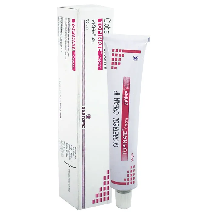 TOPINATE CREAM (CLOBETASOL PROPIONATE) is a highly potent topical corticosteroid that is used to treat various inflammatory s