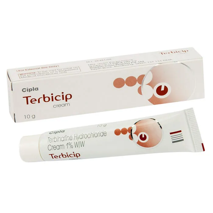 TERBICIP Cream is an antifungal medication used to treat fungal infections of the skin such as athlete's foot, jock itch, rin