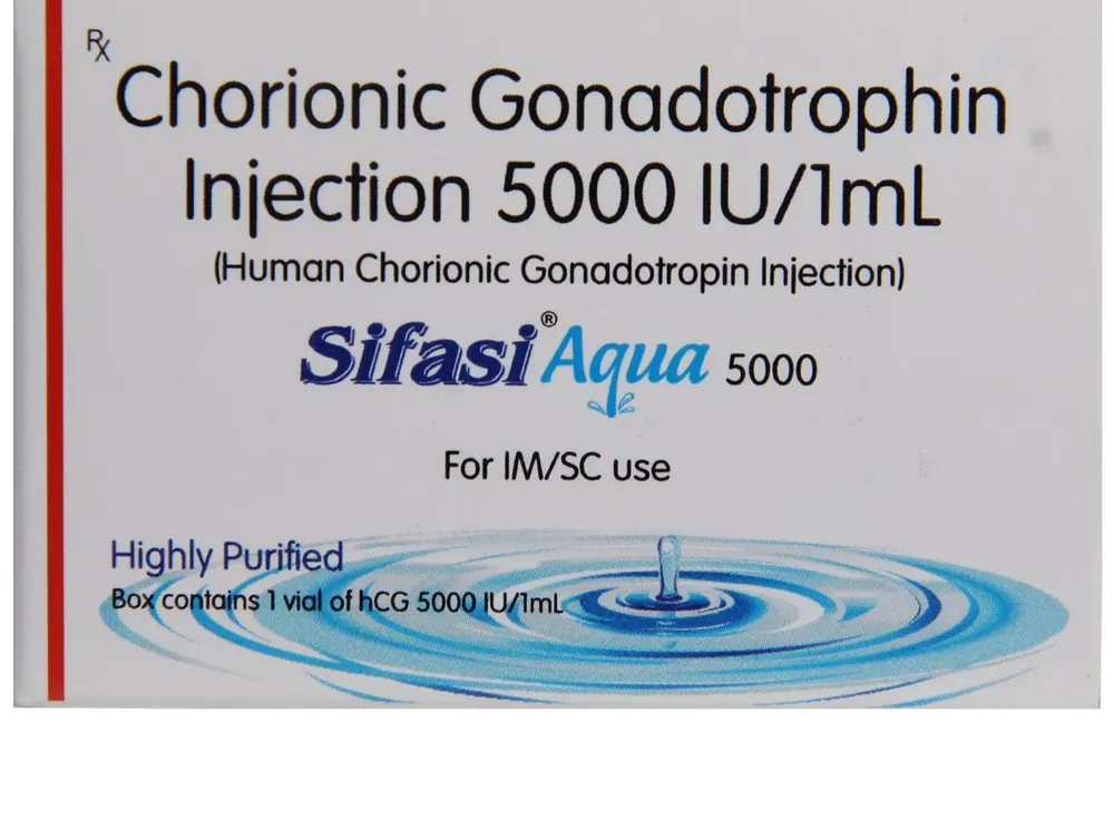 Sifasi Aqua 5000IU Injection is used in the treatment of infertility in women | RX Supply